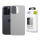 Etui do telefonów 3MK Hardy MagSilicone Natural Titanium do iPhone 16 Pro Max 5903108661959